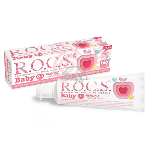 product-Зубная паста ROCS Pro Baby 0-3 минеральная защита и нежность 45г